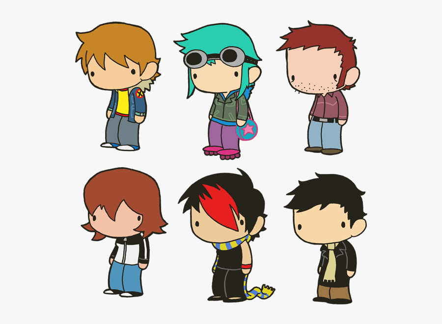 Pilgrim Clipart Friend - Scott Pilgrim Stills, Transparent Clipart