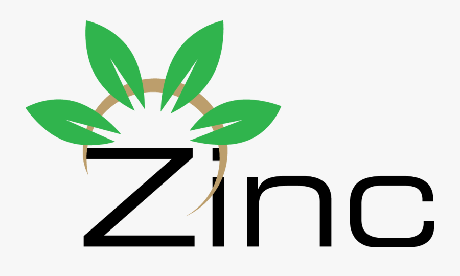 Zinc Logo, Transparent Clipart
