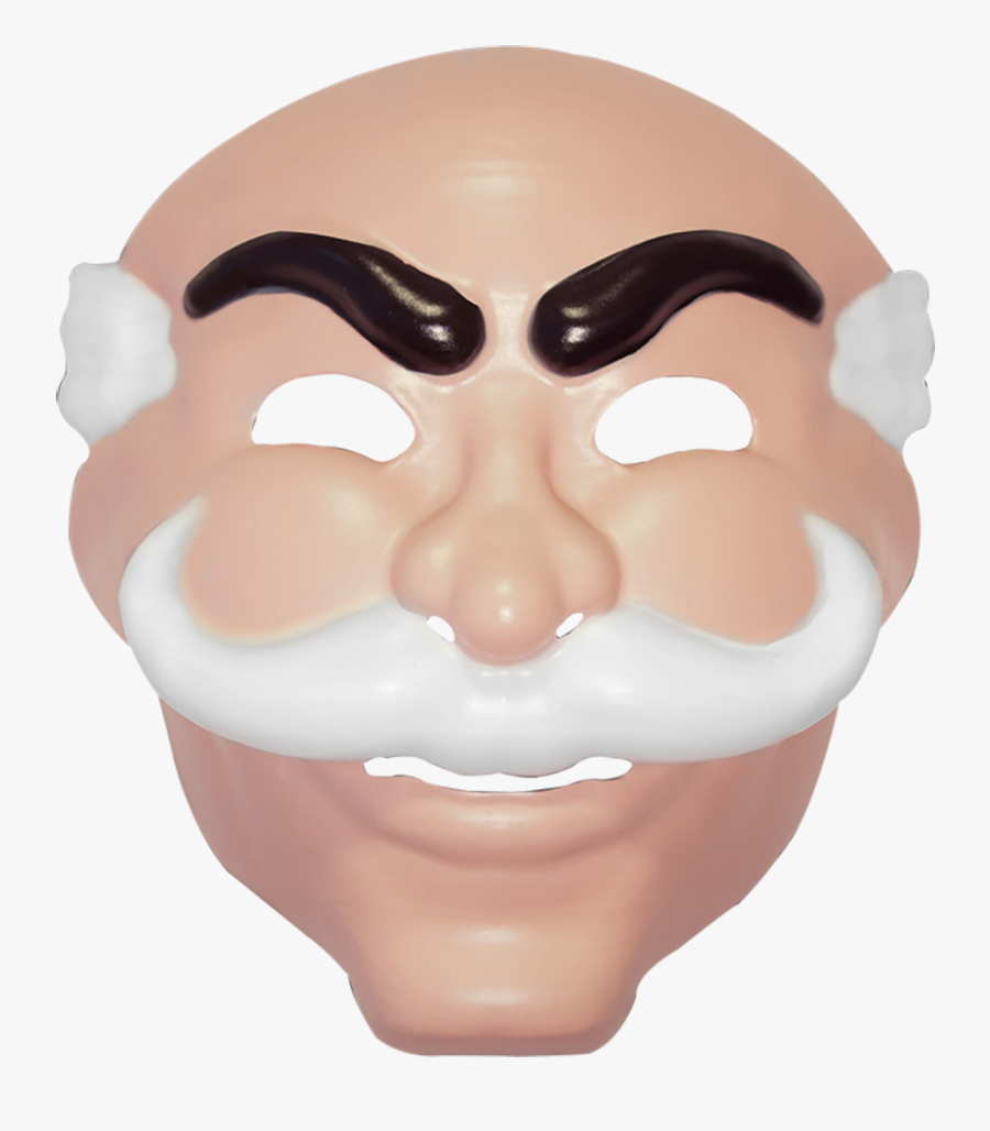 Mr Robot Fsociety Mask, Transparent Clipart