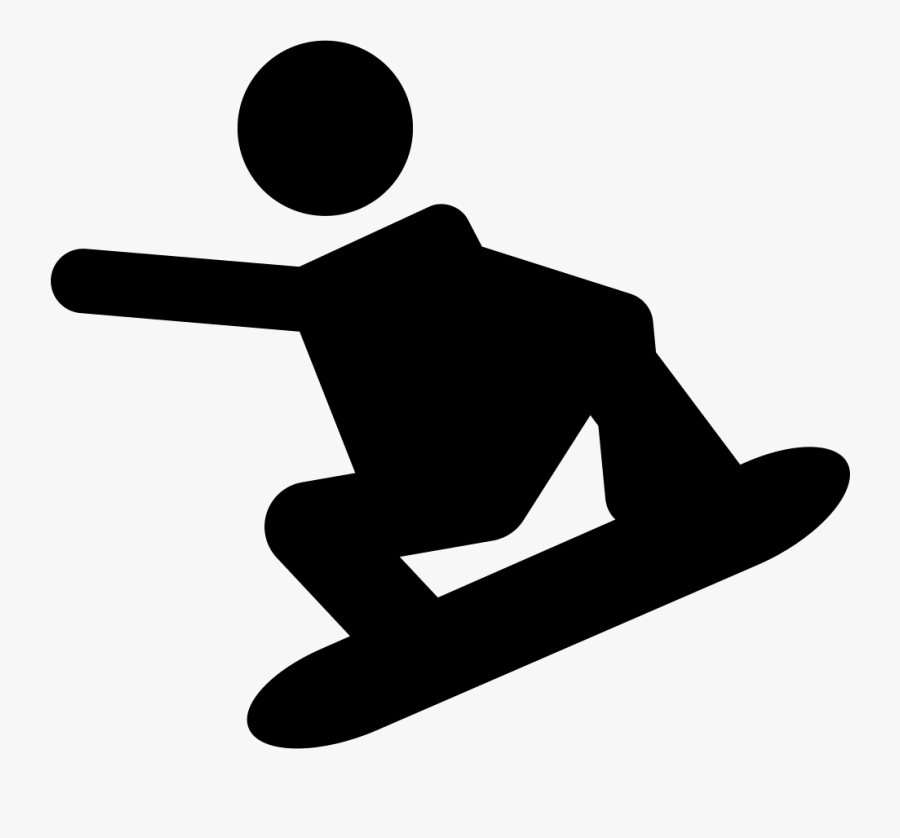Svg Library Library 4 Wheeler Clipart - Snowboard Icono Png, Transparent Clipart