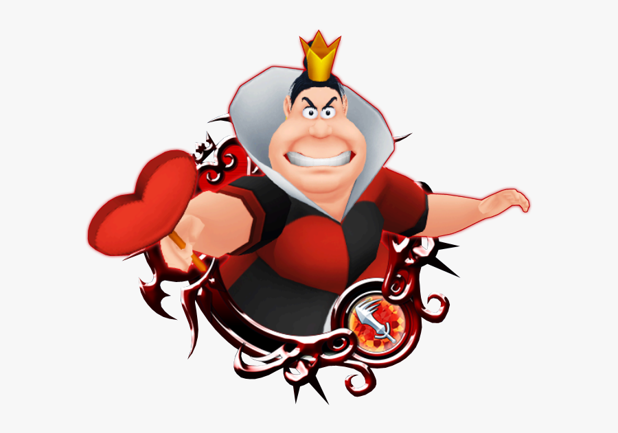 Queen Of Hearts - Kingdom Hearts Roxas Axel And Xion, Transparent Clipart