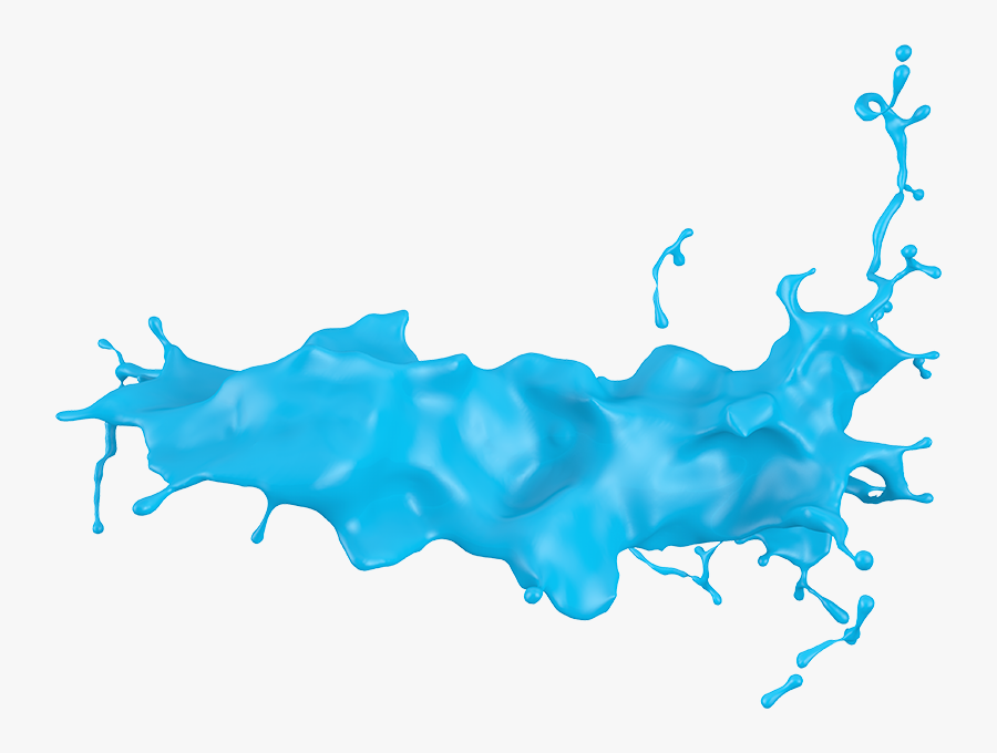Blue Splash Png - Blue Paint Splash Png, Transparent Clipart