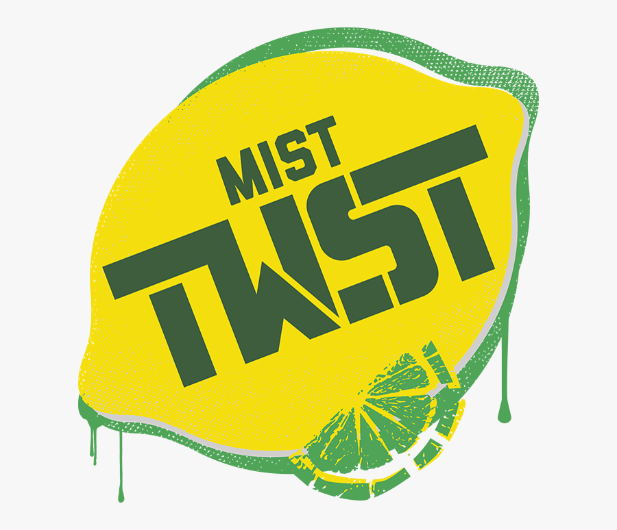Mist Twist Lemon Lime Logo, Transparent Clipart