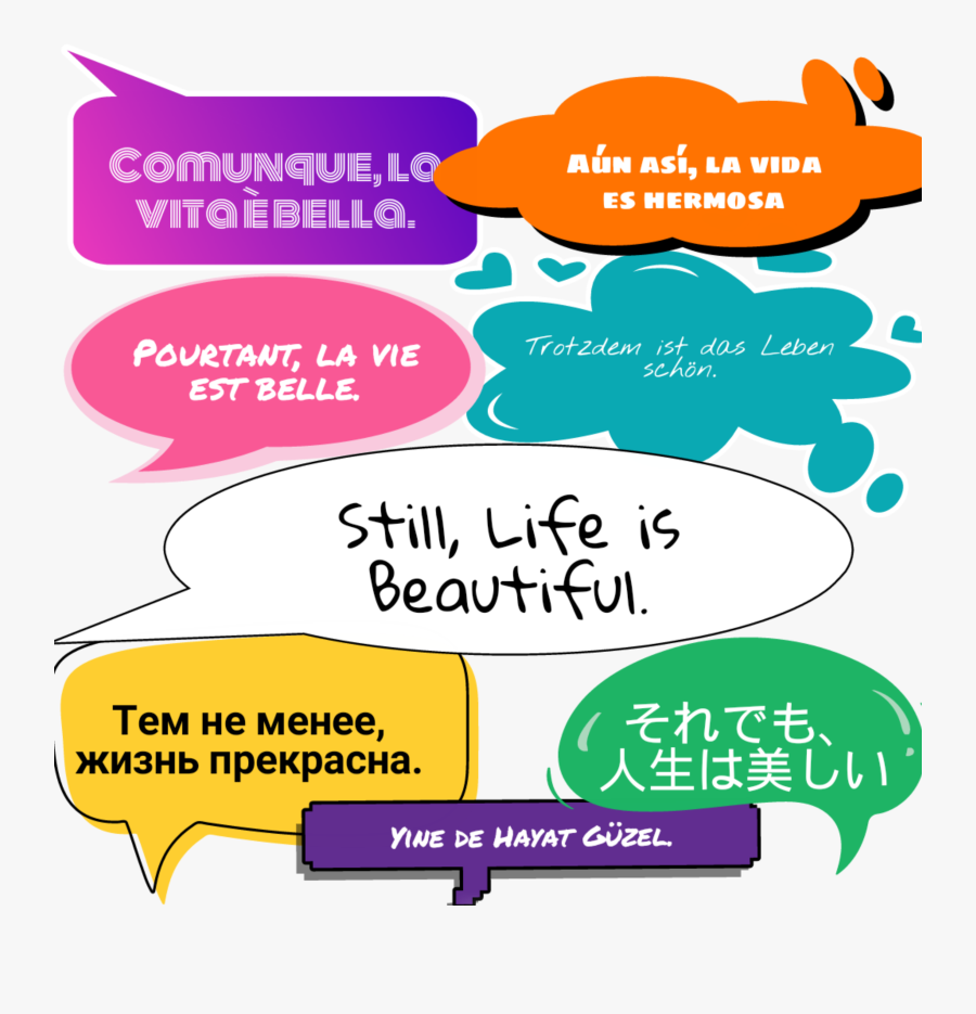 "still, Life Is Beautiful, Transparent Clipart