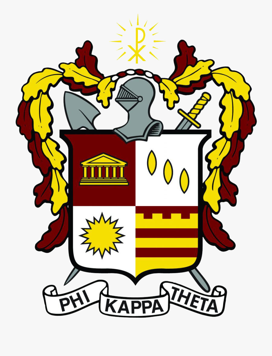 Phi Kappa Theta Crest, Transparent Clipart