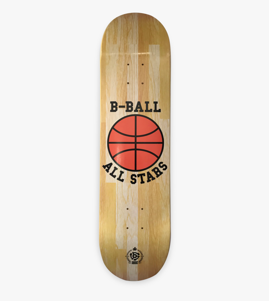 B Ball Pics - Skateboard Deck, Transparent Clipart