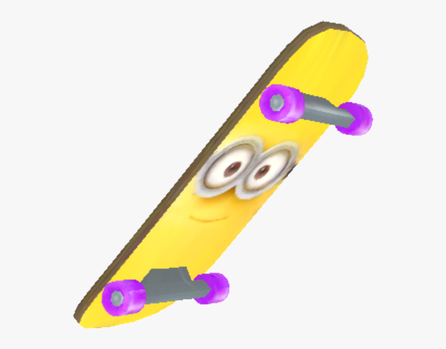 Skateboard Png Pic - Minion Skateboard, Transparent Clipart