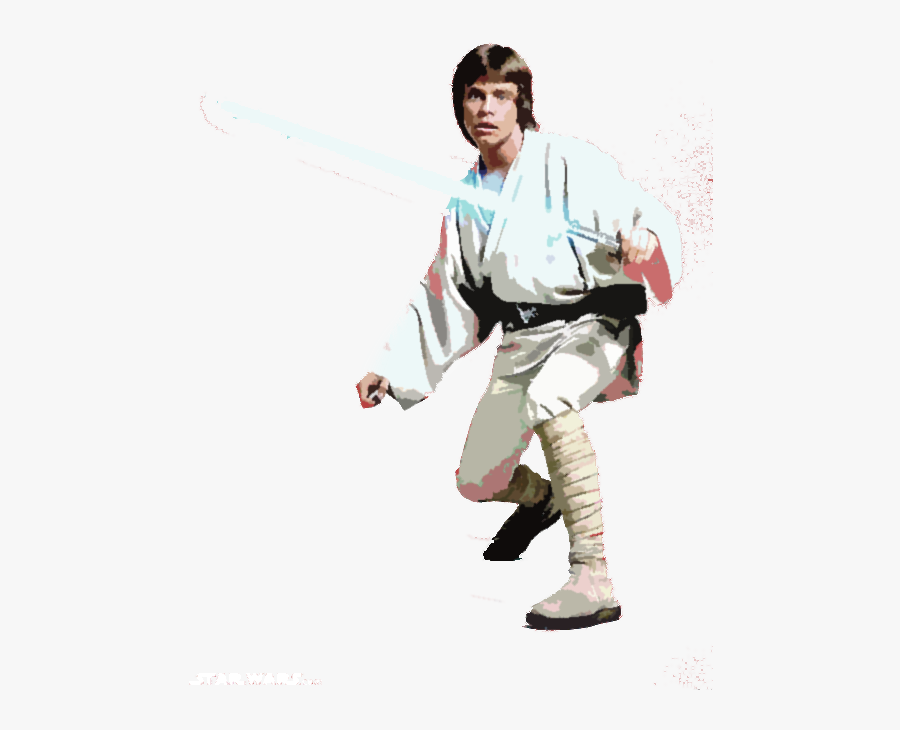 Luke Skywalker Clip Art - Star Wars Luke, Transparent Clipart