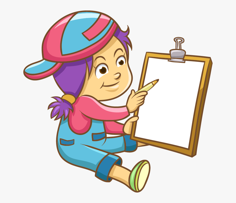 Illustration Girl Kurralta Park Community Illustrationgirlpainting - Kids Learning Clipart Png, Transparent Clipart