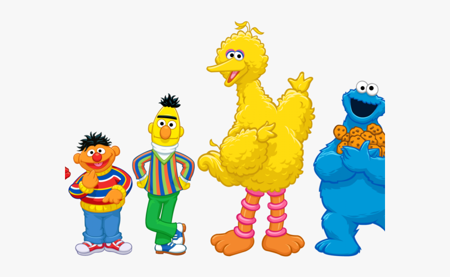 Big Bird Sesame Street Cartoon, Transparent Clipart