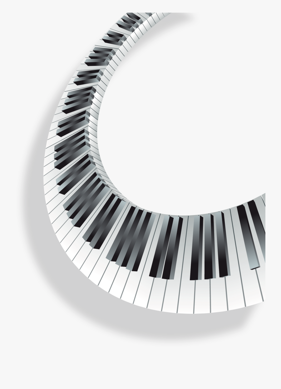 Piano Musical Keyboard - Transparent Piano Keys Png , Free Transparent