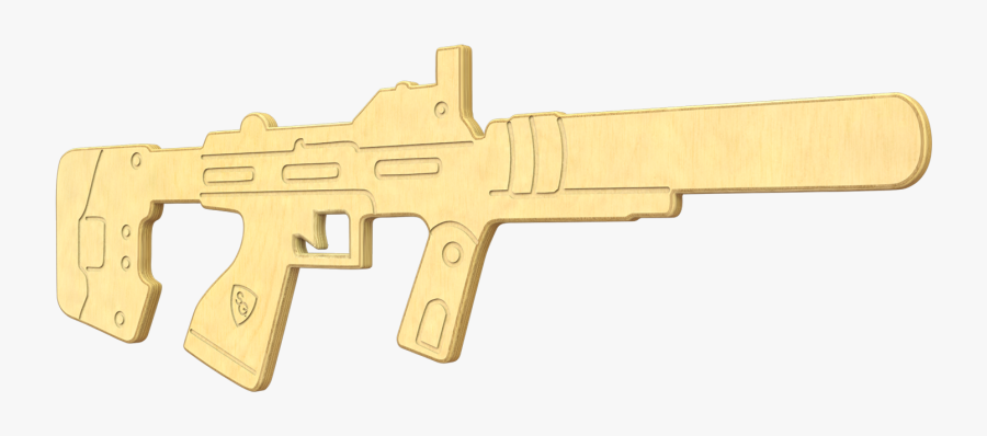 Firearm - Assault Rifle, Transparent Clipart