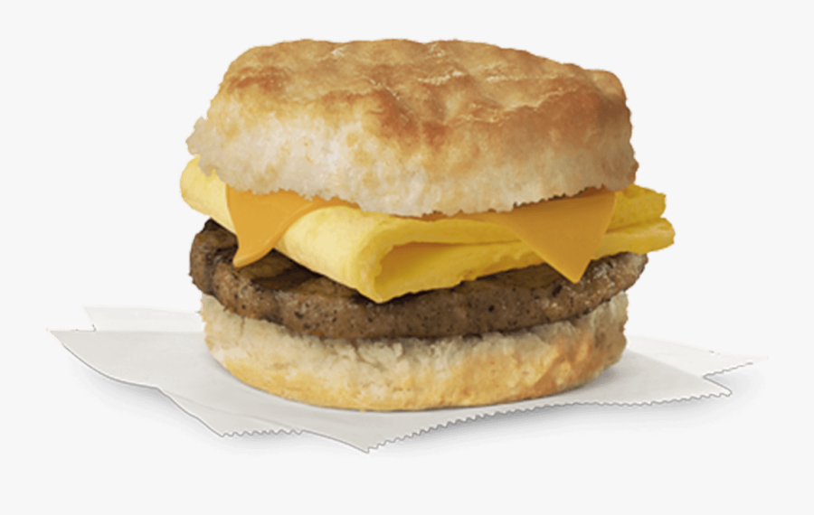 Chick Fil A Sausage - Egg And Sausage Biscuit, Transparent Clipart