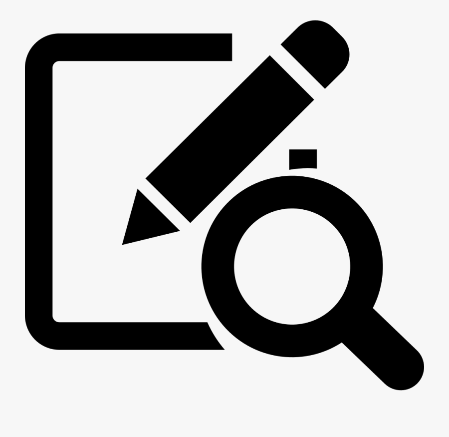 Examination Icon, Transparent Clipart