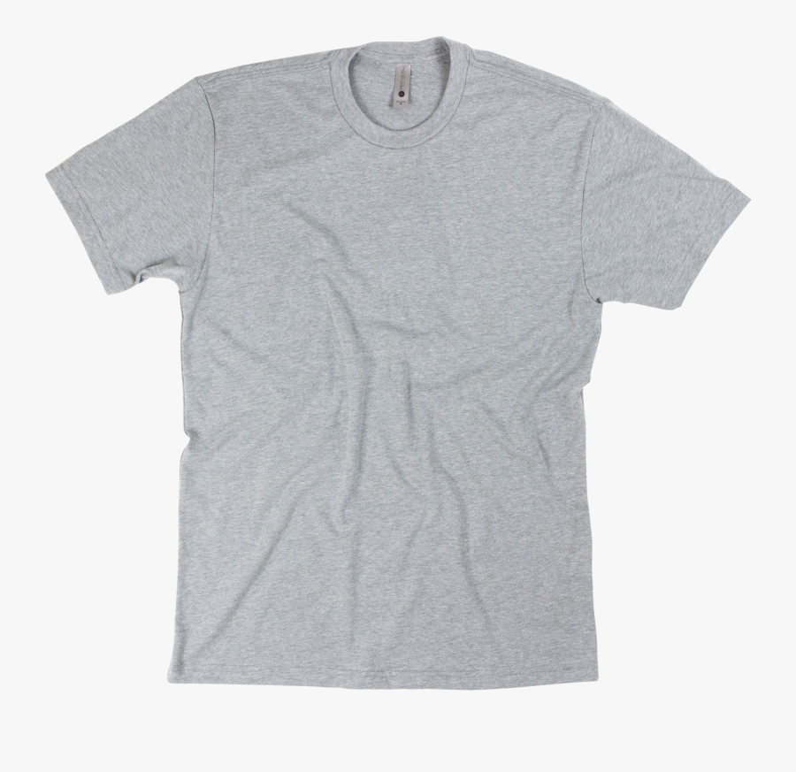 T Shirt Blank Png - Next Level Gray Shirt, Transparent Clipart
