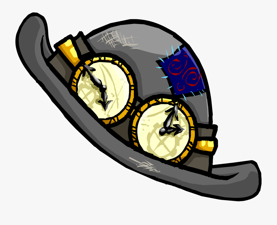 Cheap Time Travel Hat Club Penguin Wiki Fandom Powered - Club Penguin Time Travel Hat, Transparent Clipart