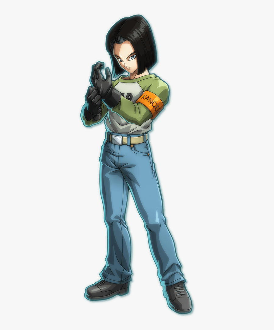 Dragon Ball Fighterz 17, Transparent Clipart