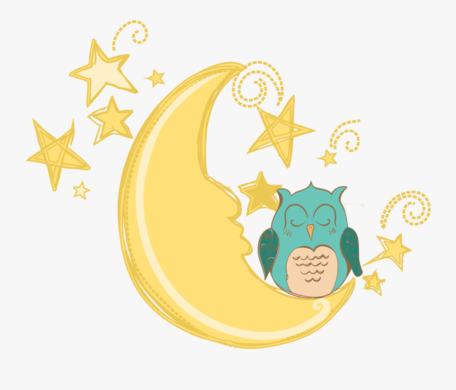 Night Clipart Moom - Night Owls Clipart, Transparent Clipart