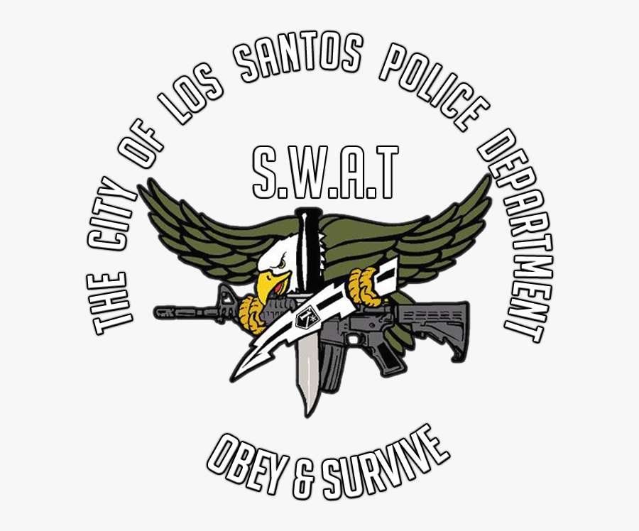Swat Team - Special Weapons And Tactics Logo, Transparent Clipart