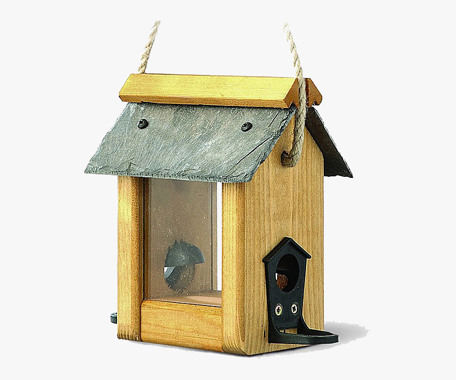 Transparent Cute Birdhouse Clipart - Bird House With Perspex Sides, Transparent Clipart