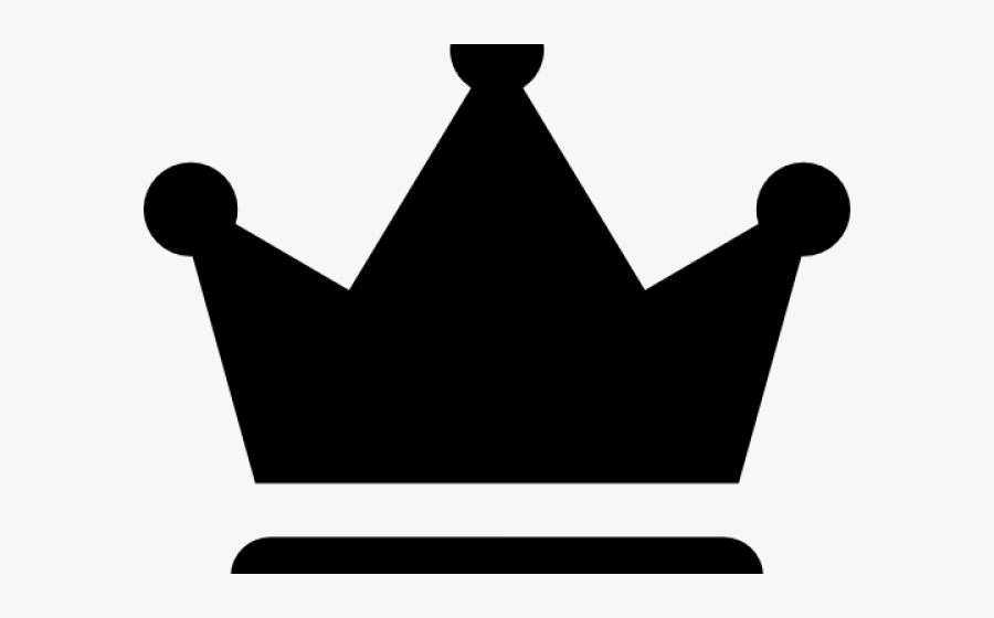 Crown Png Black And White -icon Mahkota Png, Transparent - Transparent