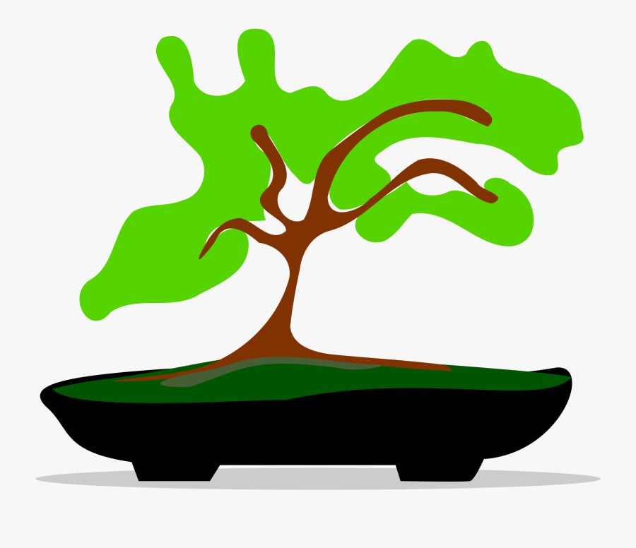 Clipart - Bonsai-02 - Bonsai Clipart, Transparent Clipart