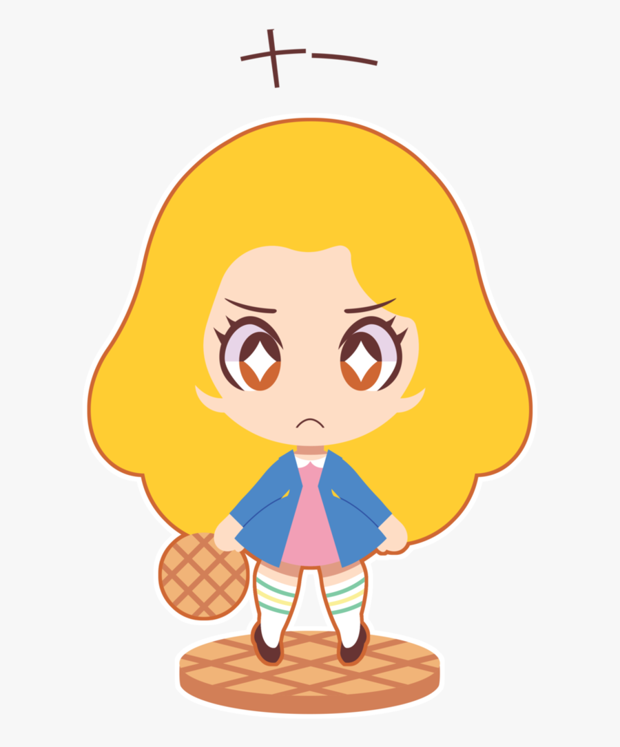 Stranger Things Clipart Kaway - Chibi Eleven Stranger Things, Transparent Clipart