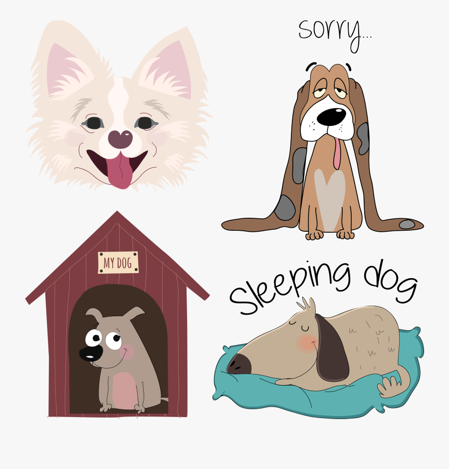Use These Sample Clipart Images From The Top Dog Package - Cartoon, Transparent Clipart