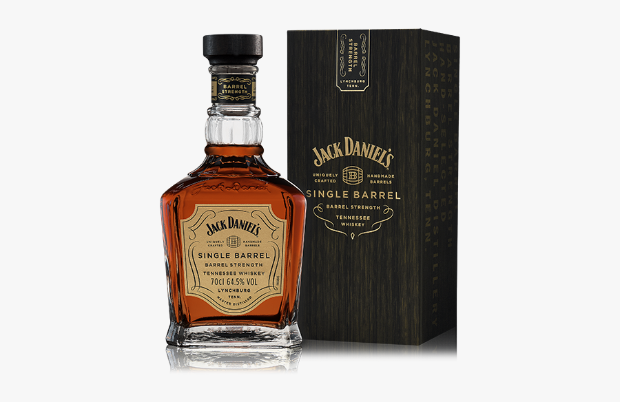 Jack Daniels Single Barrel Strength, Transparent Clipart