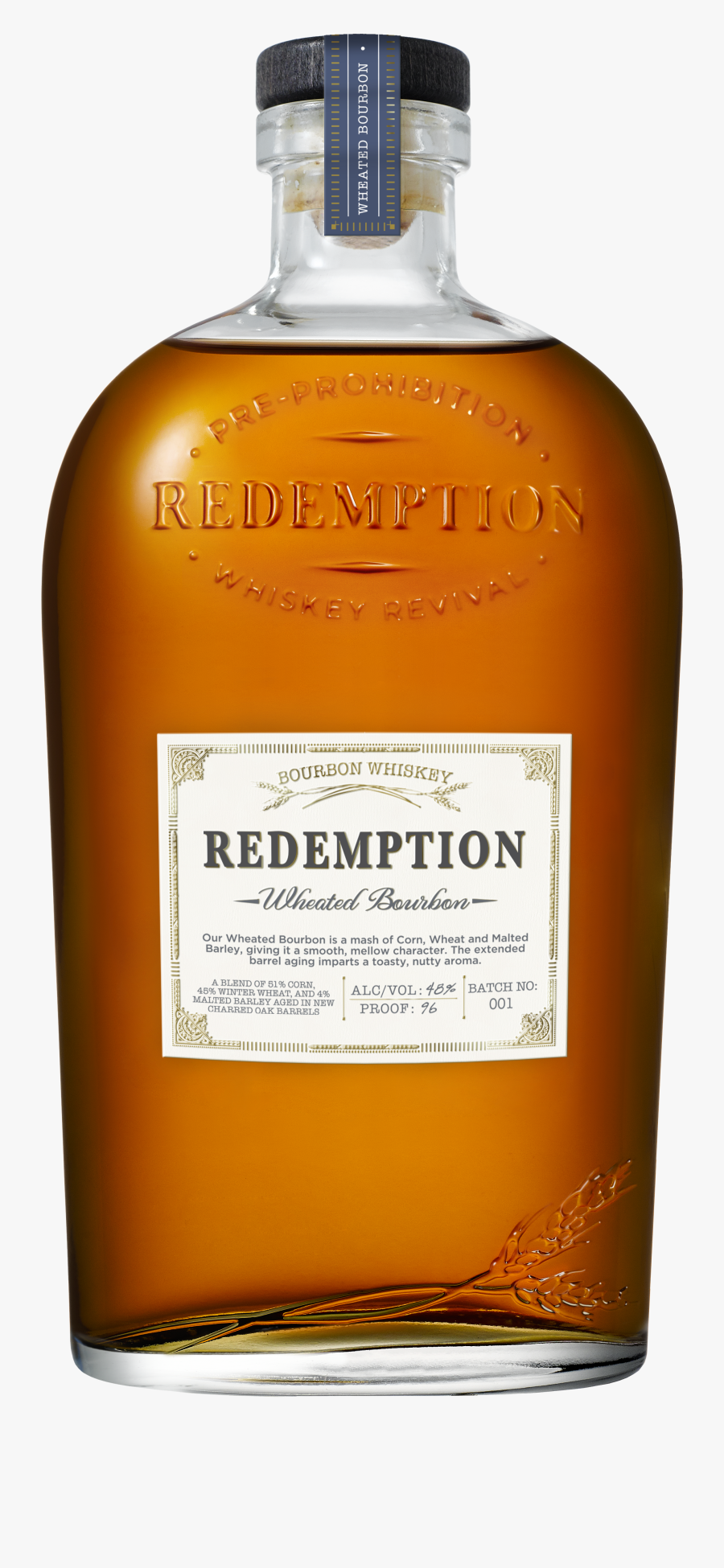 Redemption Wheated Bourbon, Transparent Clipart