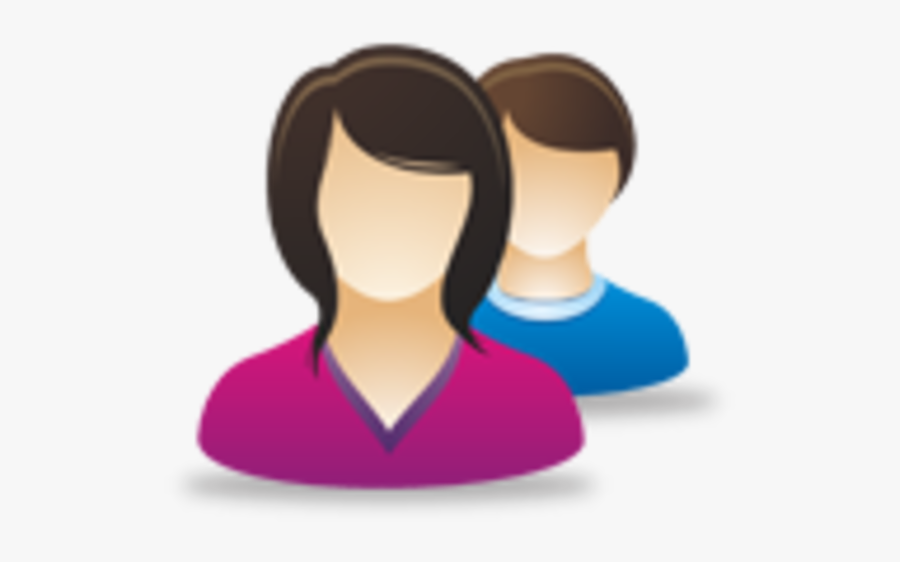 User Group Clipart - Male Female User Icon, Transparent Clipart