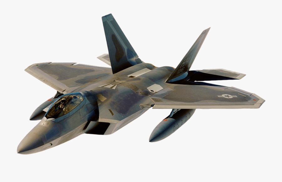 Raptor Plane - F 22 Transparent Background, Transparent Clipart