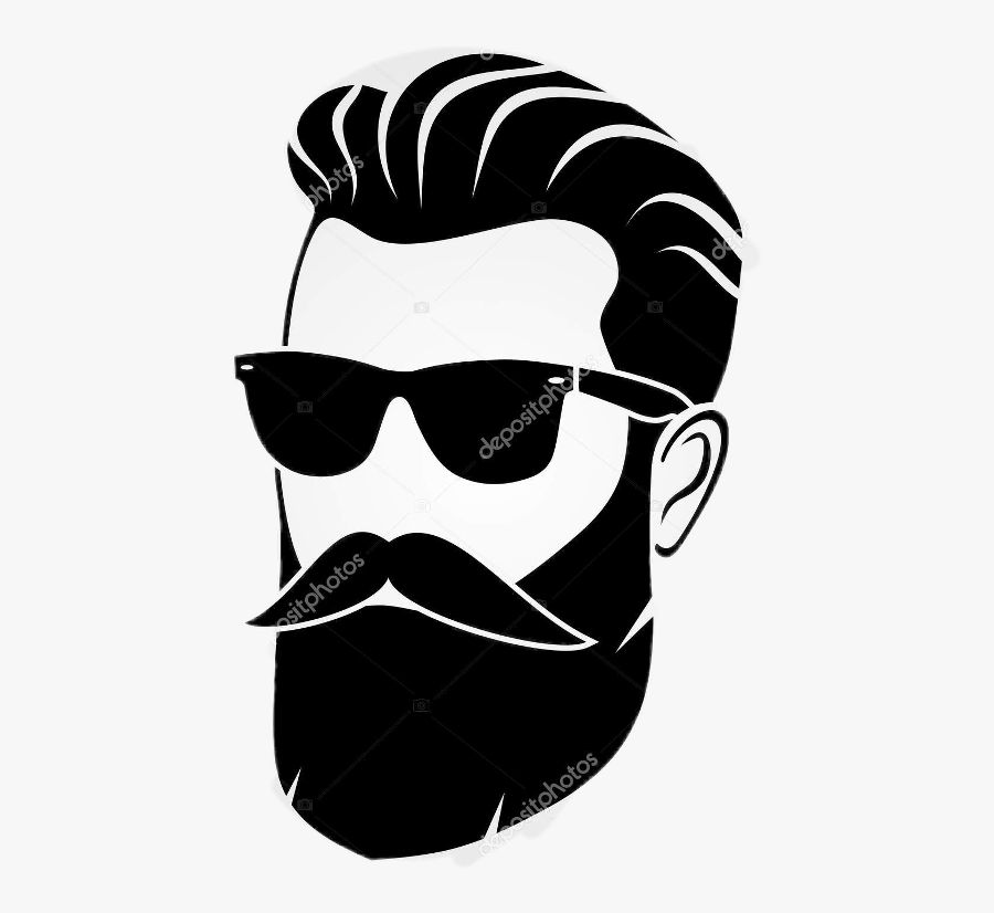 Freetoedit Scmustachesandbeards Mustachesandbeards - Men In Beard Icon, Transparent Clipart