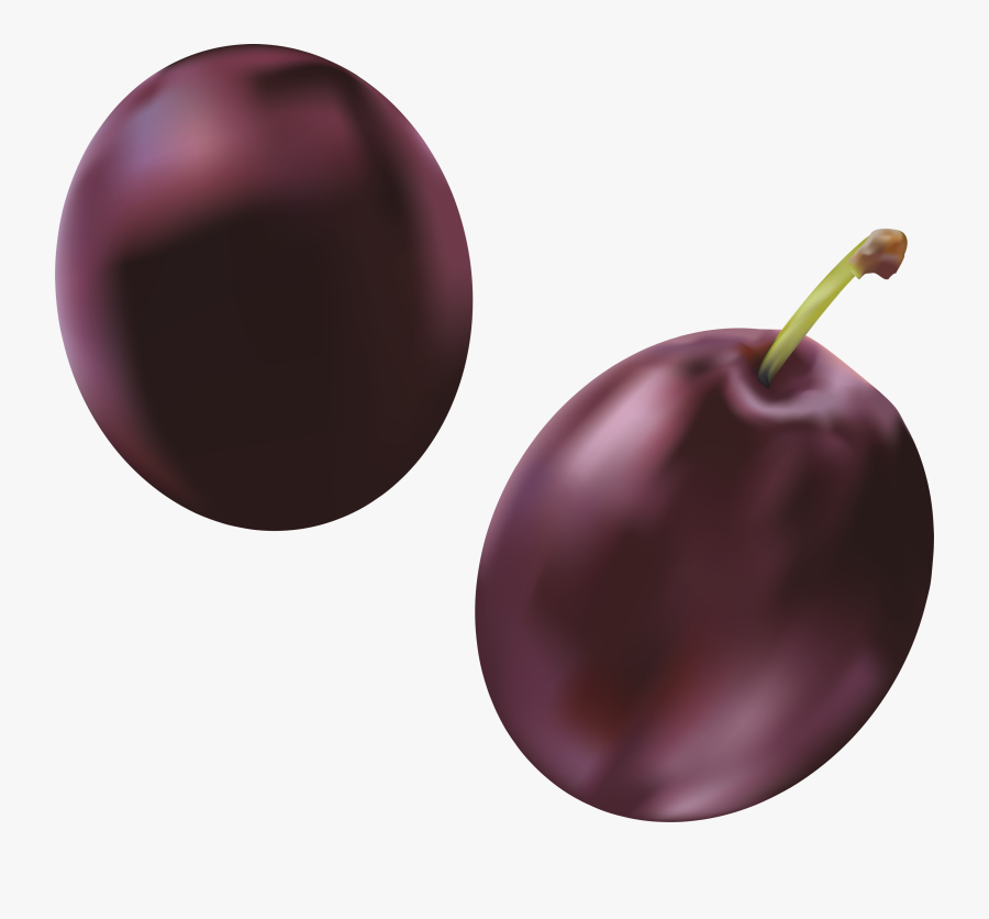 Plum With Transparent Background, Transparent Clipart