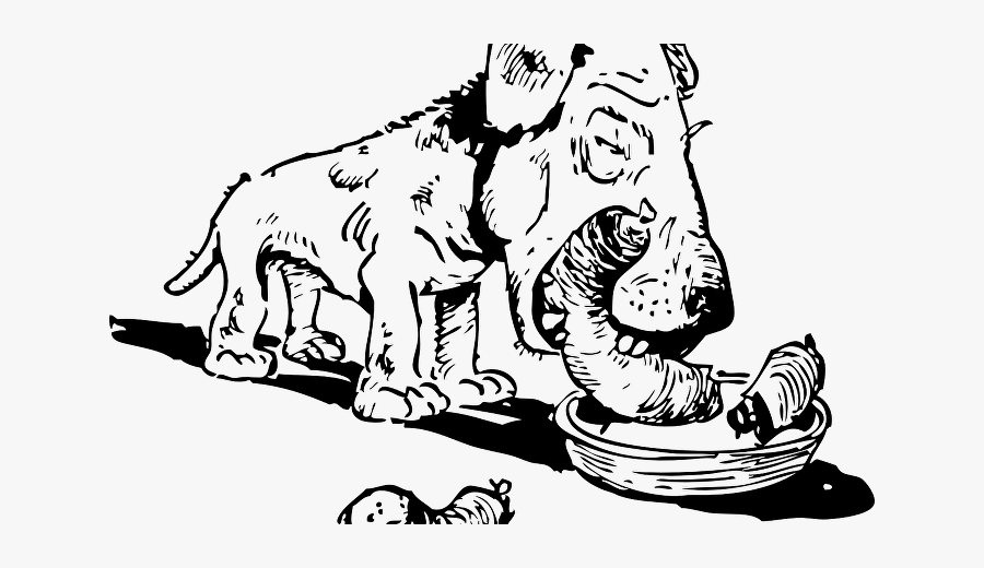Transparent Dogmeat Png - Food Dog Drawings, Transparent Clipart