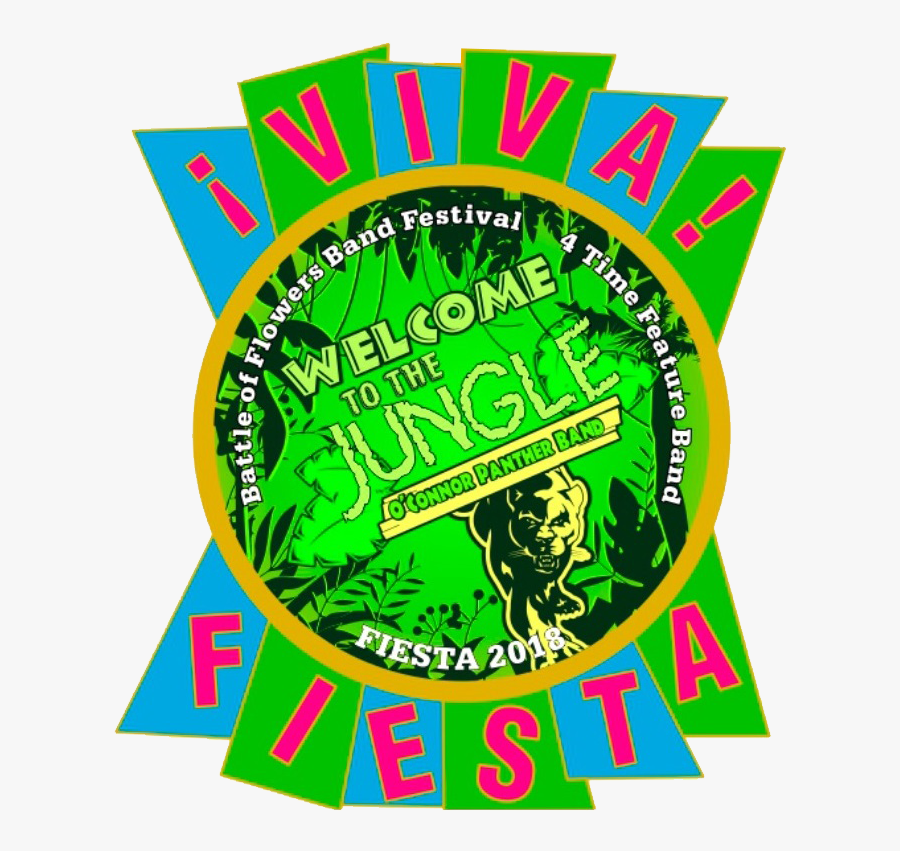 O"connor Hs Fiesta Medal Reads Viva Fiesta And Welcome - Graphic Design, Transparent Clipart
