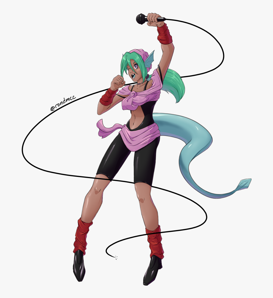 Announcer Juri Finished - Yu Yu Hakusho Juri Fanart, Transparent Clipart