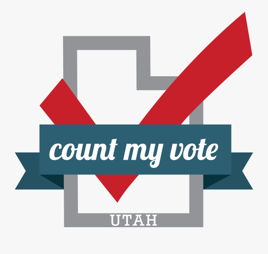 Clip Art My Vote Counts - Count My Vote Utah, Transparent Clipart