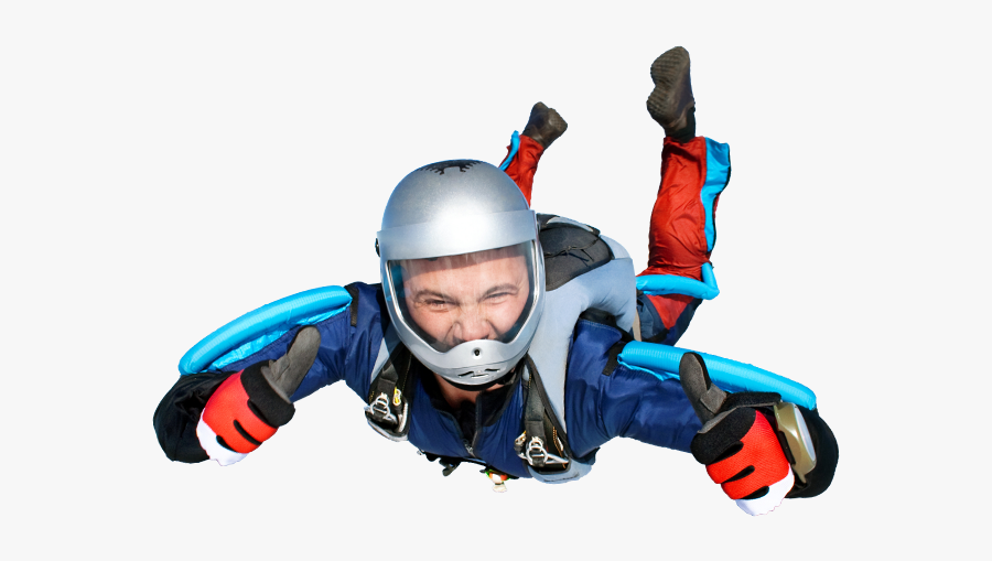 Skydive Freetoedit - Adventurous Man, Transparent Clipart