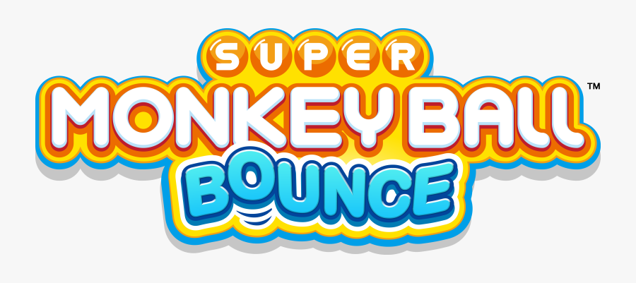 Transparent Bouncing Ball Png - Super Monkey Ball Logo, Transparent Clipart