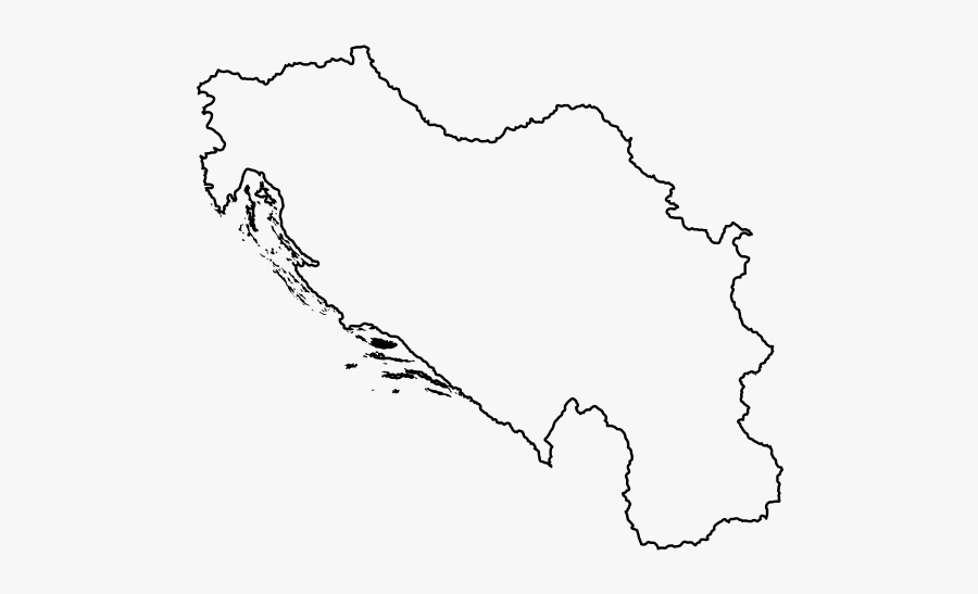 Yugoslavia Map Rubber Stamp"
 Class="lazyload Lazyload - Yugoslavia Map Black And White, Transparent Clipart