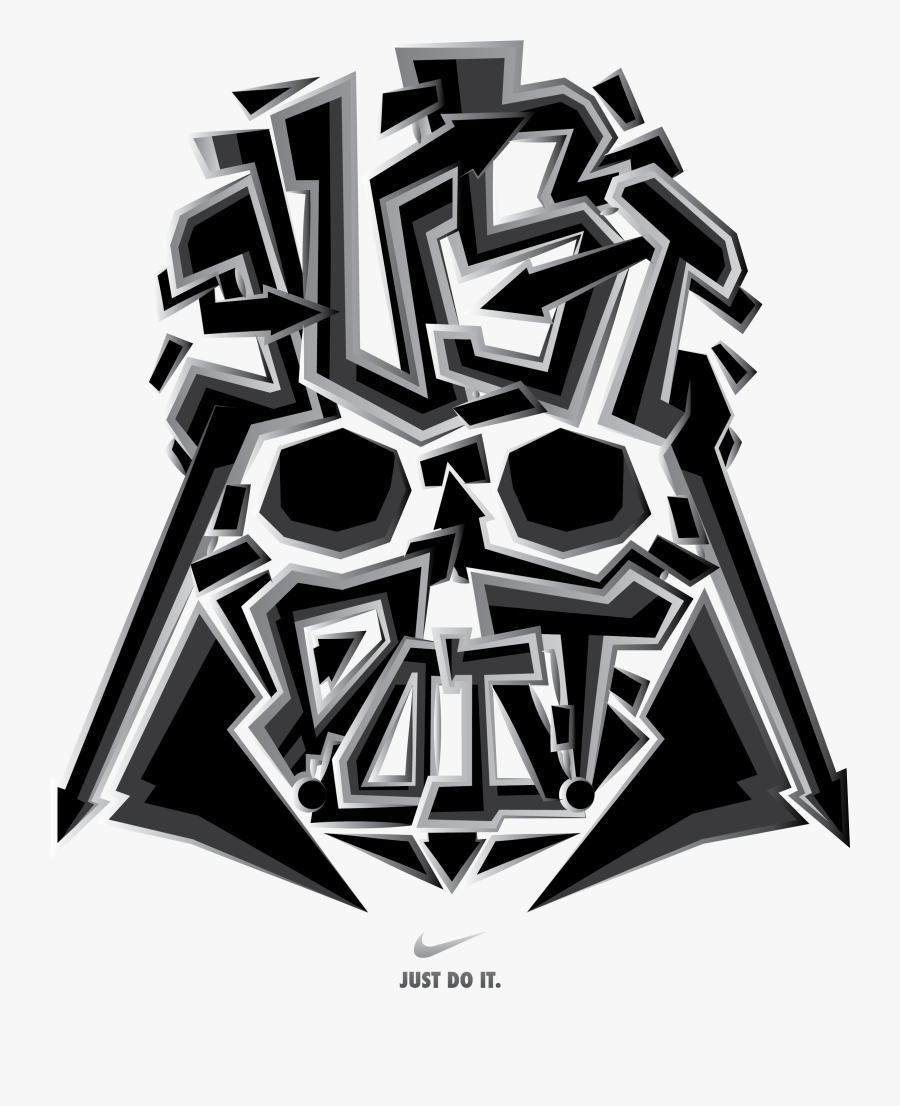 Just Do It On - Vader Logo Png, Transparent Clipart