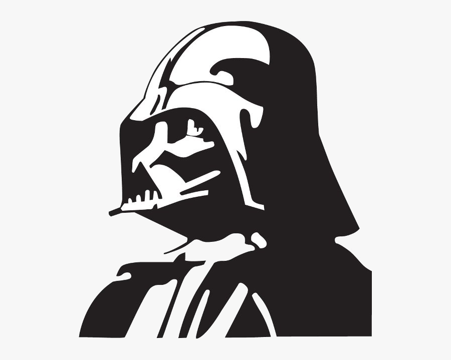 Darth Vader Free Clipart Clip Art On Transparent Png - Darth Vader Stencil, Transparent Clipart
