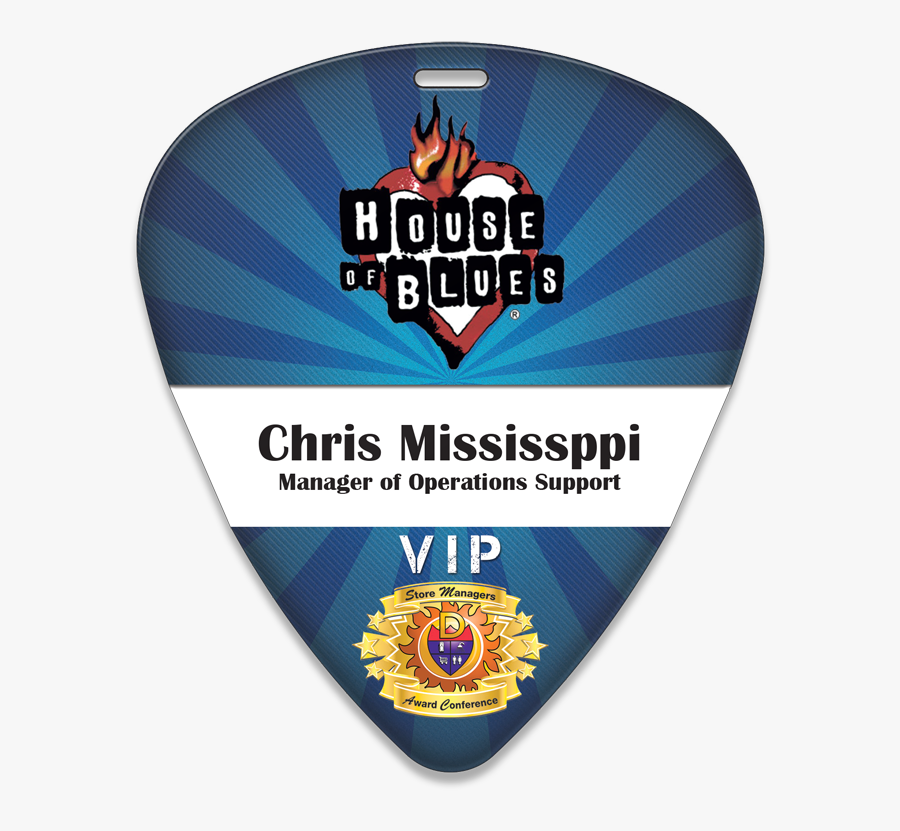 Hob Guitar Pick Pass - Guitar Pick Name Tag, Transparent Clipart