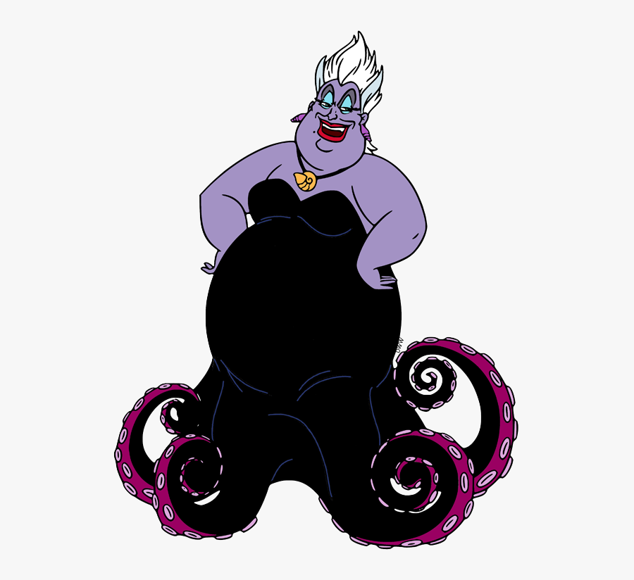 Ursula The Little Mermaid Clipart, Transparent Clipart