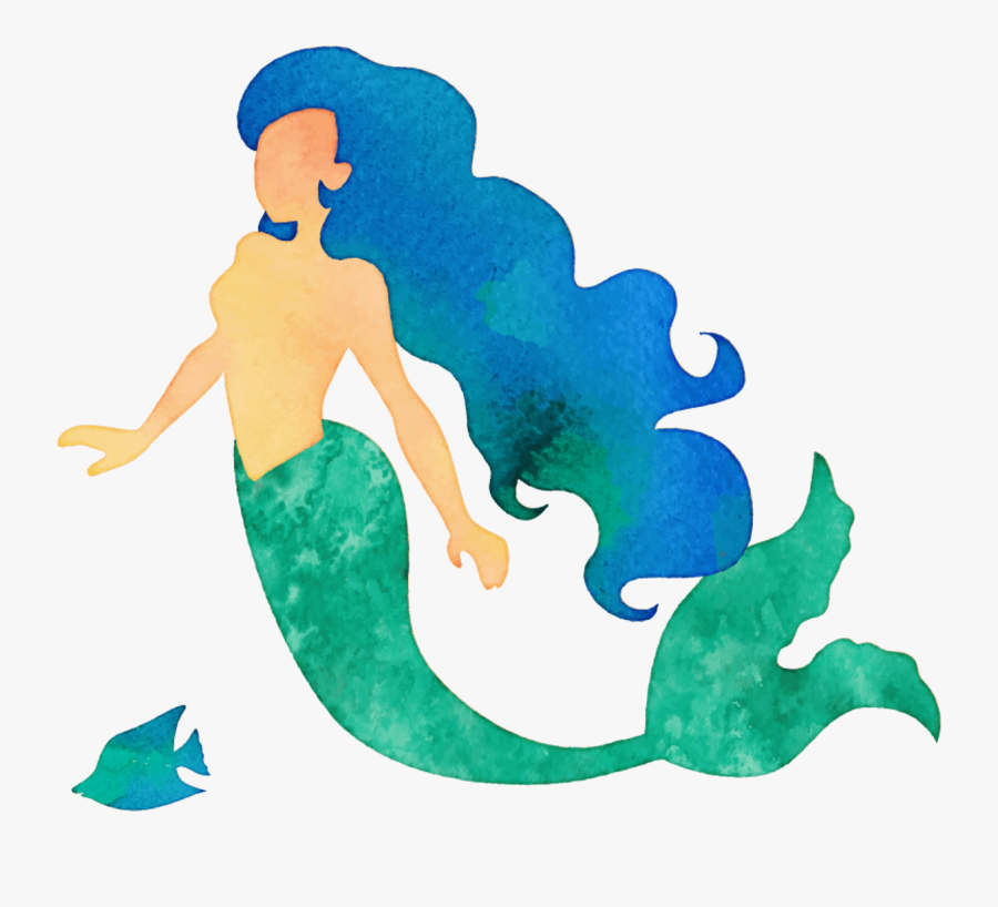 Mermaid Clip Art Illustration Vitruvian Man Blog - Illustration, Transparent Clipart