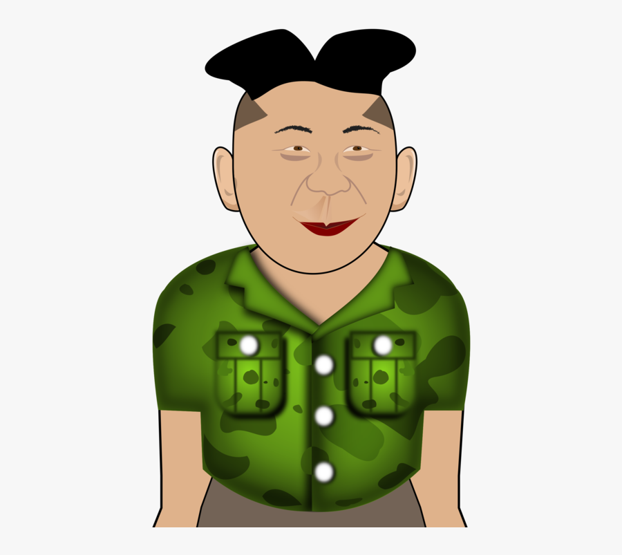Facial Hair,happiness,human Behavior - Kim Jong Un Pdf, Transparent Clipart