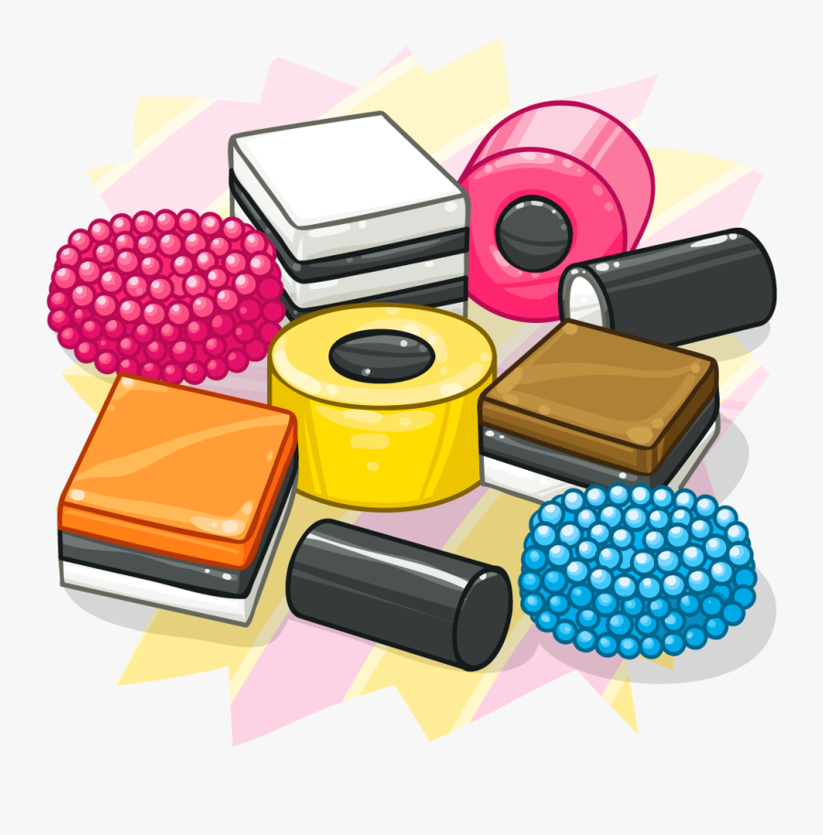 Liquorice Allsorts Clipart, Transparent Clipart