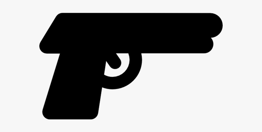 Logo Silhouette Photography Handgun - Firearm, Transparent Clipart