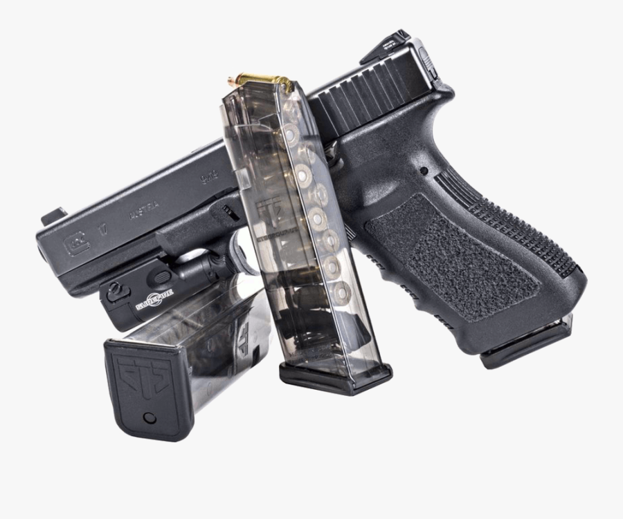 Transparent 9mm Clipart - Ets Glock 19 Mag, Transparent Clipart